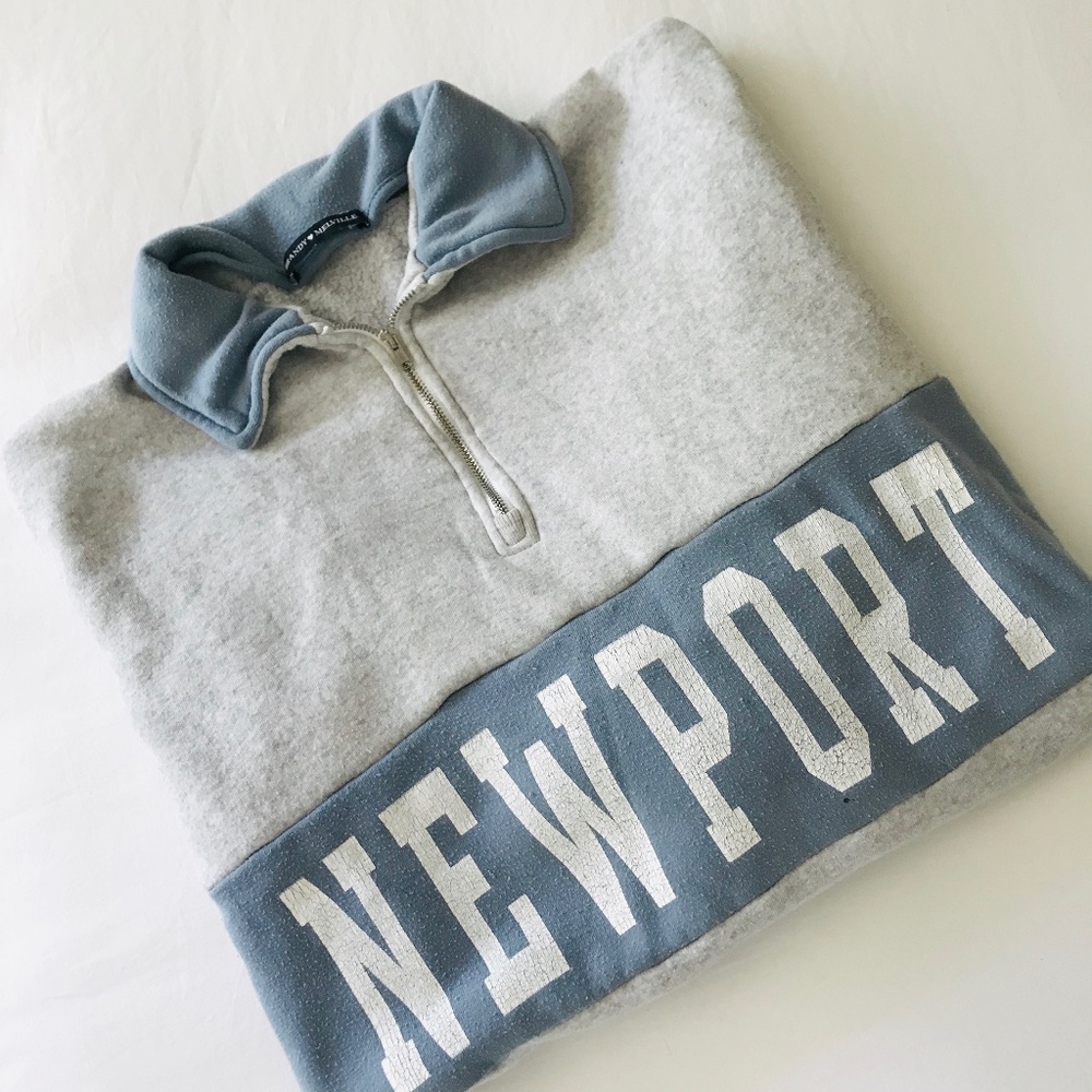 Brandy Melville Newport Missy Quarter Zip